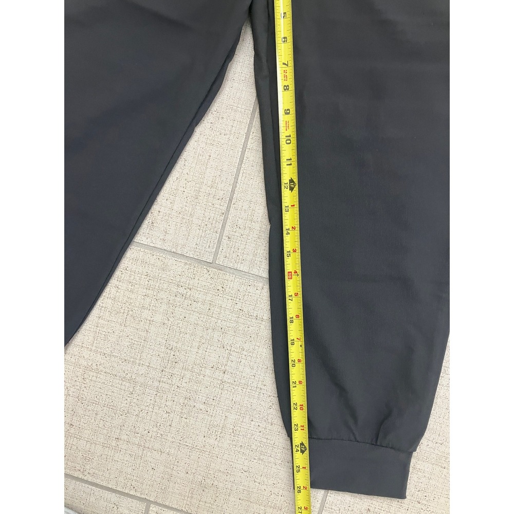 Zyia Active Peak Zipper Joggers XL Dark Charcoal Grey Athletic Pants Stretch - Picture 4 of 6